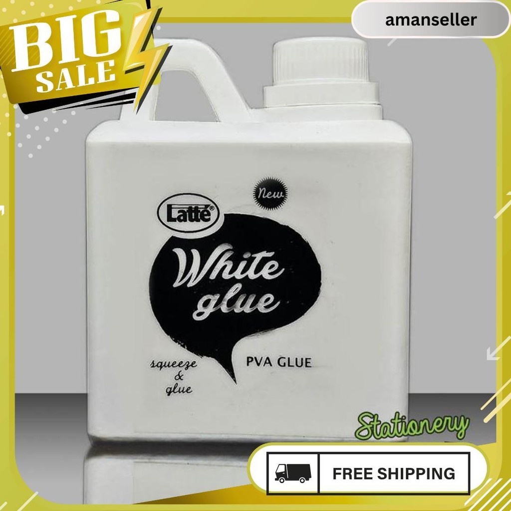 

Lem Putih 500 Ml Latte White Glue Slime Gratis Ongkir