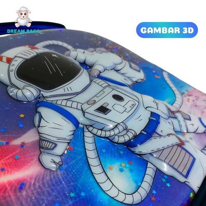 

Terjangkau Tas Ransel Sekolah Anak Laki Laki Sd Karakter Timbul 3D Db-2189 - Astronot