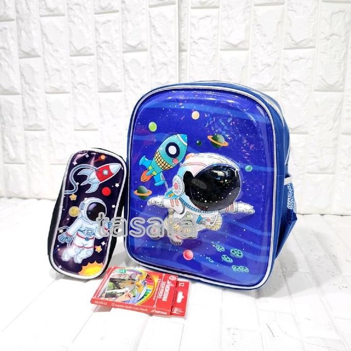 

Diskon Tas Ransel 3D Led Tk Anak Laki Laki Motif Astronot Berbonus Fashion