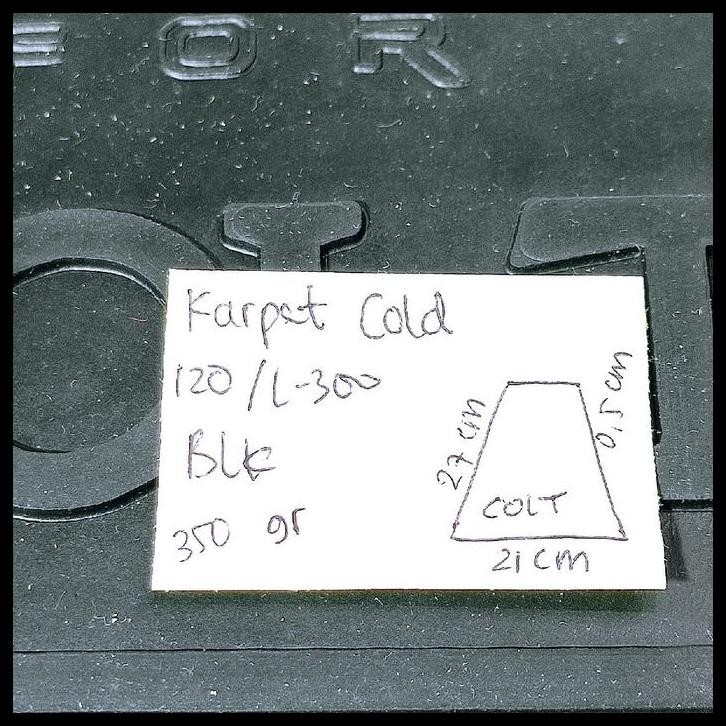 DISKON MUD FLAP KEPET LUMPUR RODA BELAKANG KARET MITSUBISHI COLT T120 L300 1SET 