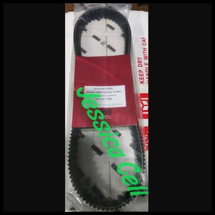 GRATIS ONGKIR V-BELT HONDA VARIO 125&150 ( K-35/36 ) BANDO