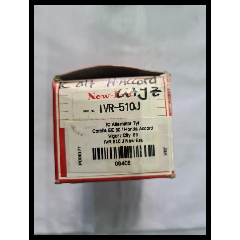 TERBARU IC ALT IVR 510J NE 12 V 3 P HONDA CITY Z '96-02 -09405 