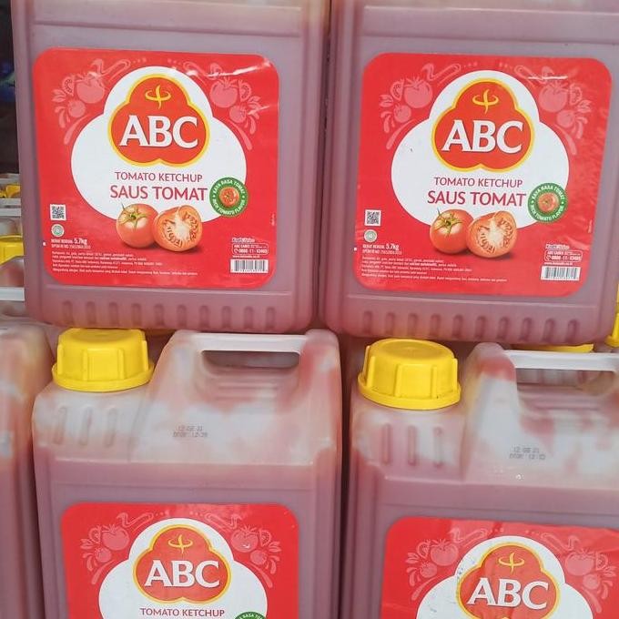 

Saus Tomat ABC @5,7 kg Jerigen H24