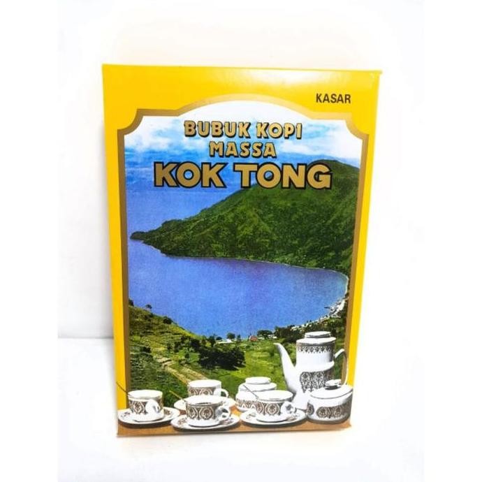 

Up Harga Grosir ( 1Karton / 20Kotak ) Bubuk Kopi Kok Tong Pem Siantar Asli Ukuran 1/2Kg
