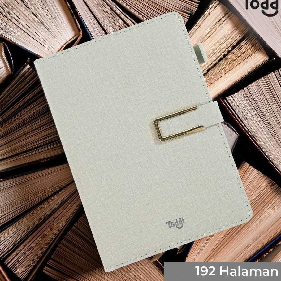 

Toddi Buku Jurnal Hardcover Notebook Diary 72Gsm 192 Halaman Grid Jsk25
