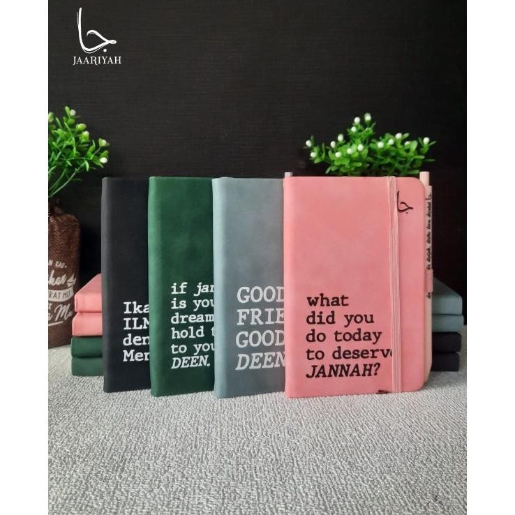 

Jaariyah Buku Catatan Notebook A6 Islami Desain Daah Aesthetic