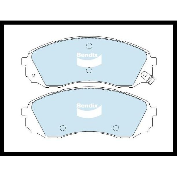 TERMURAH BENDIX KAMPAS REM DEPAN BRAKEPAD DB1940 4WD HYUNDAI H-1 