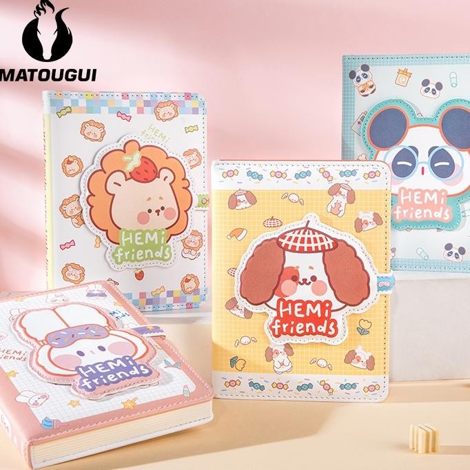 

Matougui Magnetic Notebook Buku Catatan Kartun Buku Tulis Buku Catatan Kter Anime Diary Agenda Buku Tulis St134