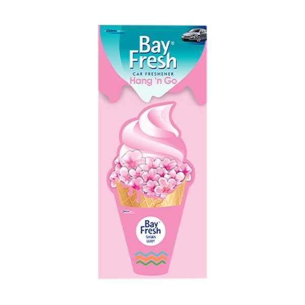 BAYFRESH HANG N GO SAKURA BLOOM - PENGHARUM MOBIL