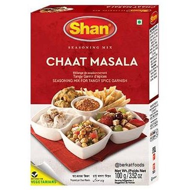 

Ready oke] Chaat Masala Shan / Seasoning Mix Tangy Spice /Bumbu Chat India Rempah