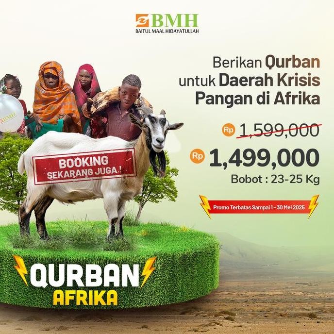 

Bmh- Qurban Kambing Afrika