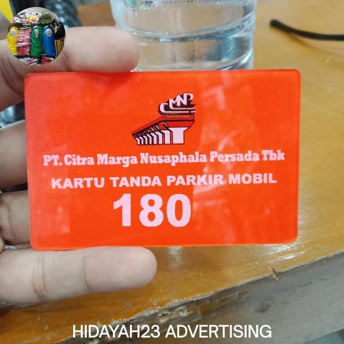 

!!!!!!] kartu parkir custom akrilik custom akrilik parkir kartu parkir