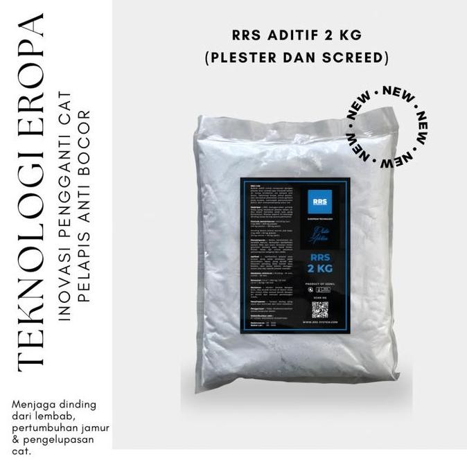 

Rrs Aditif / 2 Kg / Aditif Untuk Campuran Plester Dan Screed Kedap Air Dan Bernafas