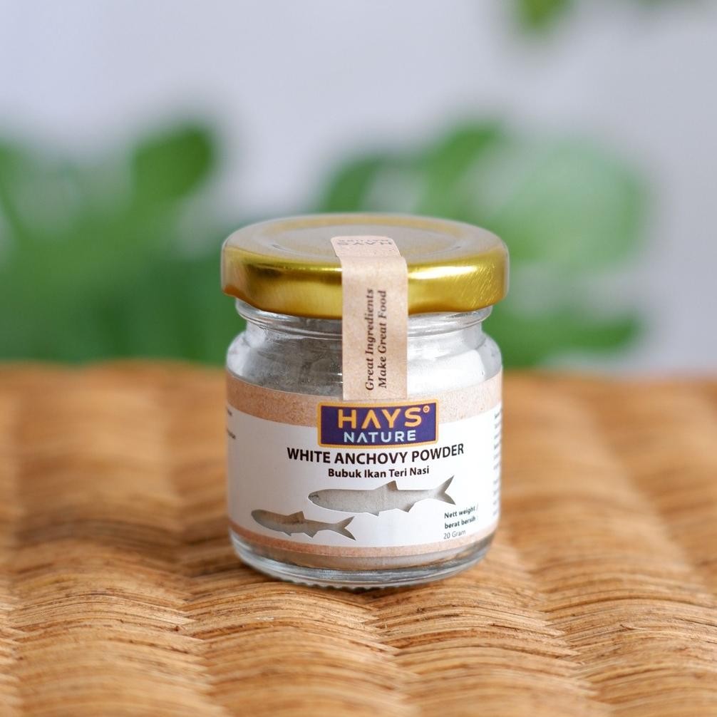 

Viral White Anchovy Powder (20 Gram)/ Teri Nasi Bubuk 20 Gram, Anti Gtm, Kaldu Mpasi - Hays Nature Ukd-23