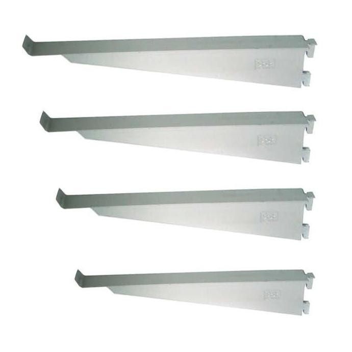 Terlaris Daun Bracket Aluminium Suba 15 Cm / Daun Bracket Rak Kaca