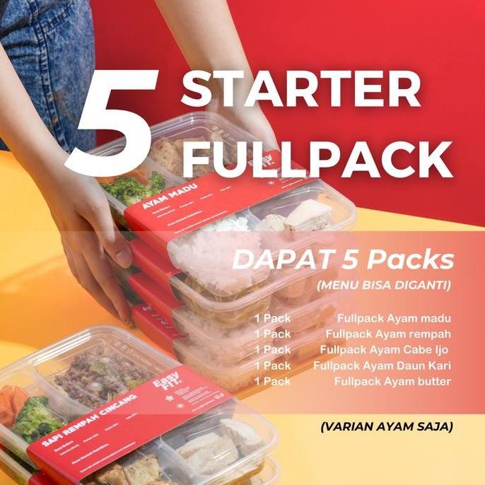 

Starter Pack Easyfitmeal Fullpack