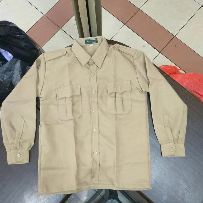 Baju Pramuka Bahan Licin Untuk Sd/Smp/Sma Seragam Sekolah Terlaris