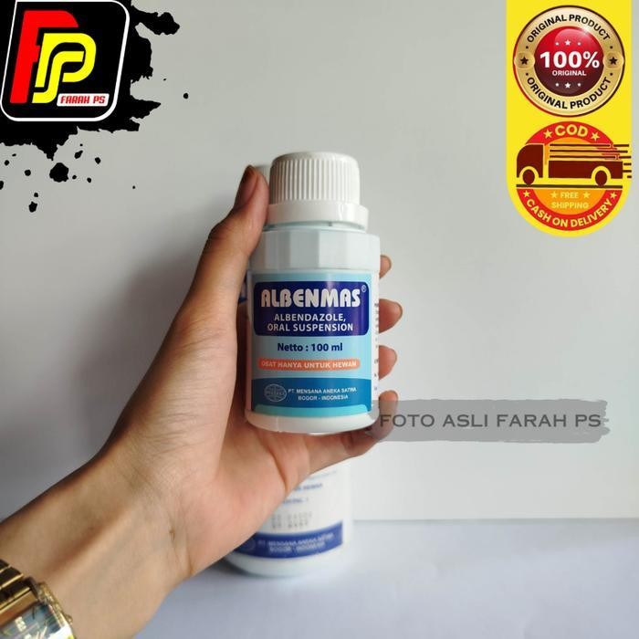 Albenmas Mensana 100 Ml Obat Cacing Hewan Ternak