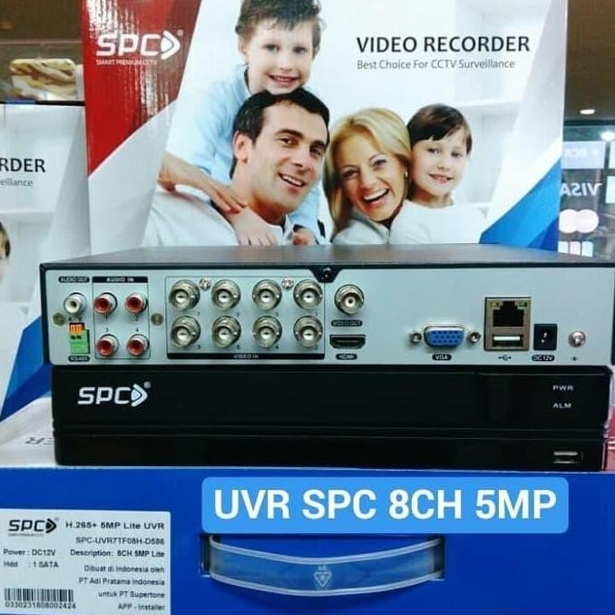 Promo New Uvr Spc 8Ch / Uvr 5Mp Original Mantap