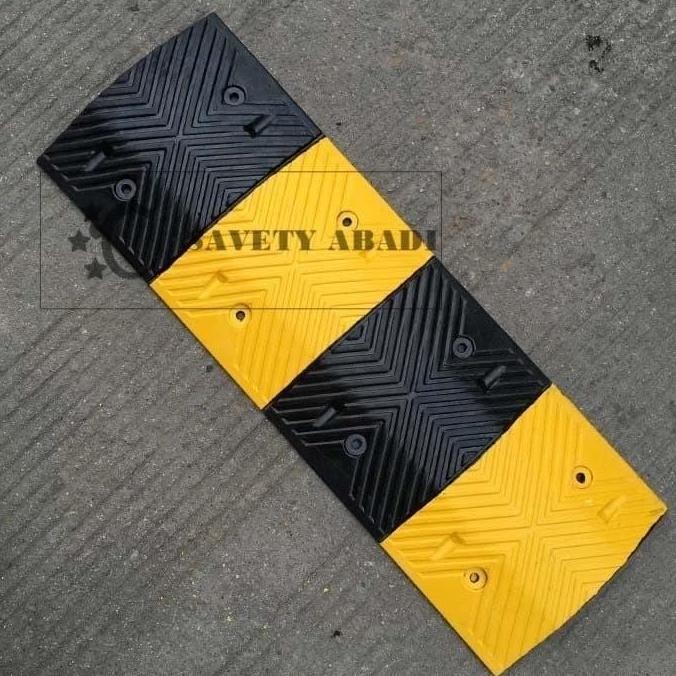 New Polisi Tidur 100CM Karet Rubber Speed Hump Polisi Tidur Karet