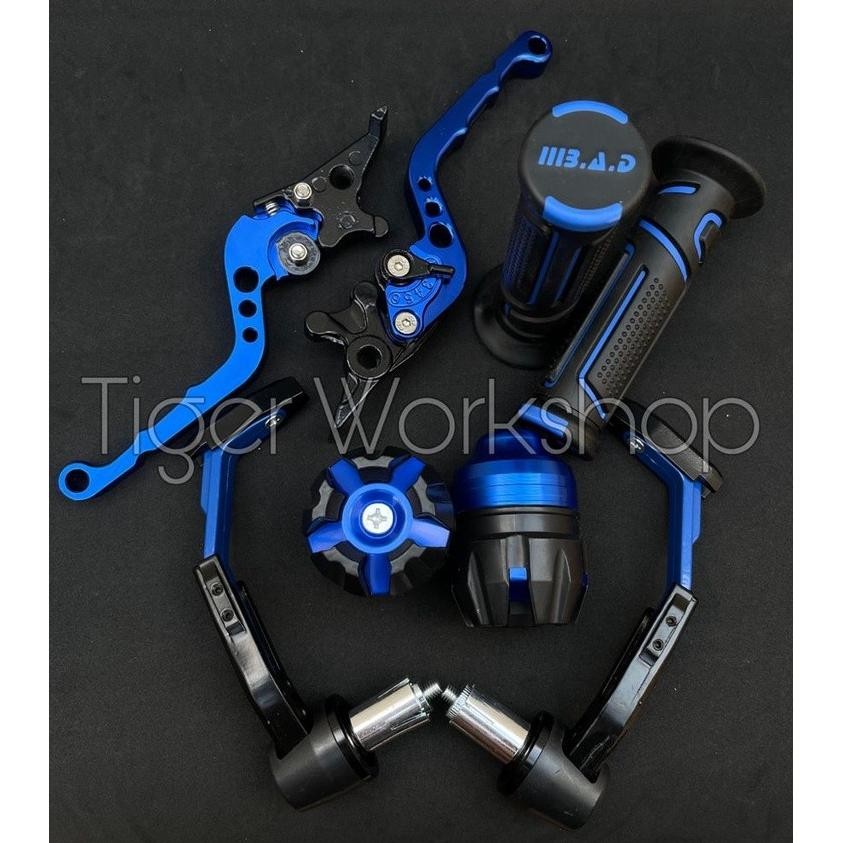 Termurah Paket Variasi 4In1 Handle Rem Handgrip Robot Proguard Robot Jalu As Depan  Untuk Semua Jeni