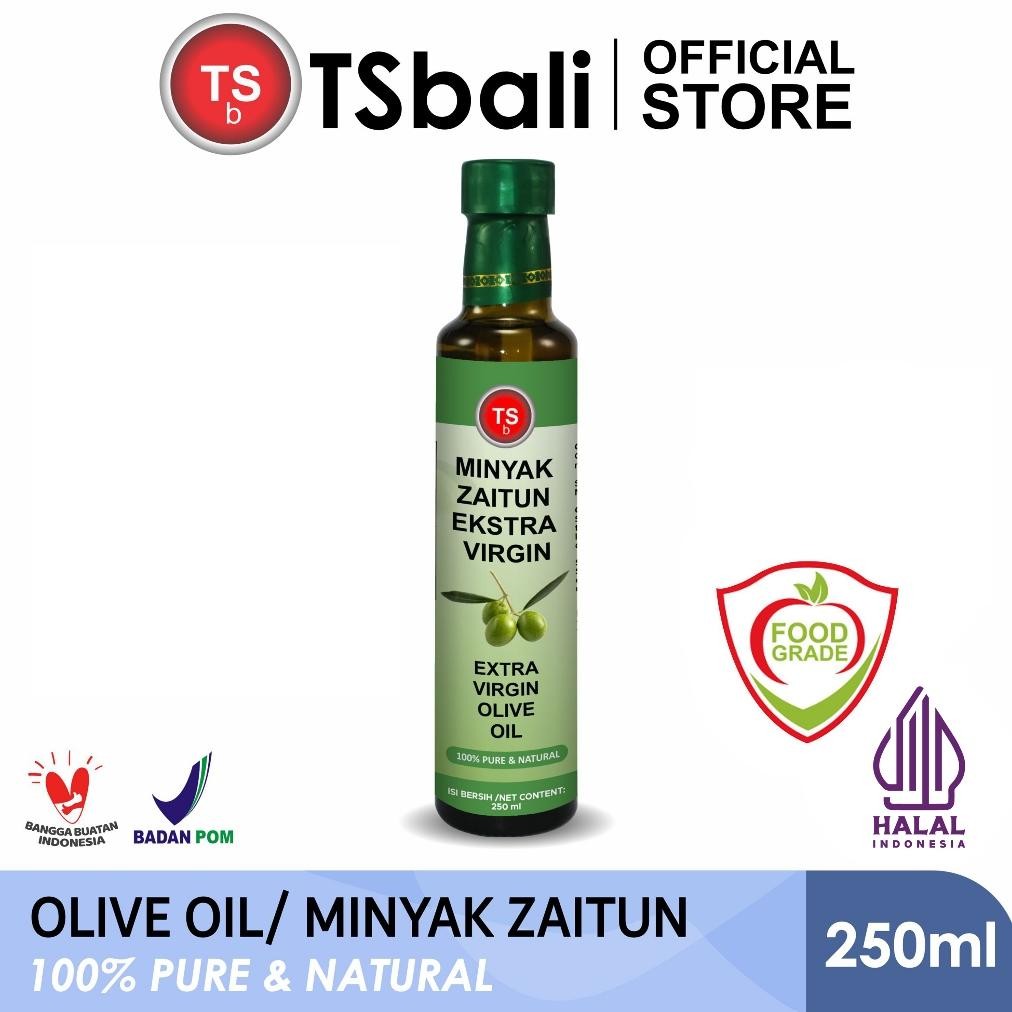 

TSb Minyak Zaitun / Extra Virgin Olive Oil - Food Grade - Unrined - Cold Pressed 250ml