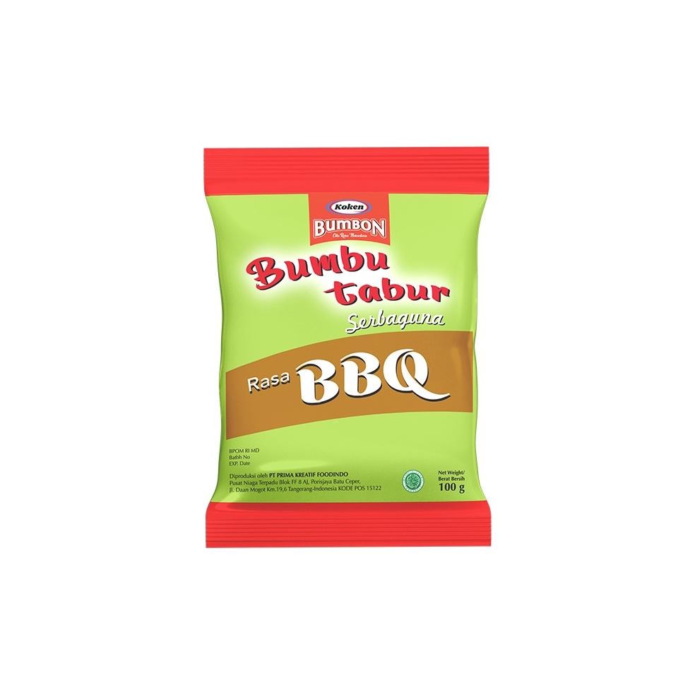 

Koken Food Bumbon Bumbu Tabur Serba Guna Rasa BBQ (10X100g) 1 Renceng
