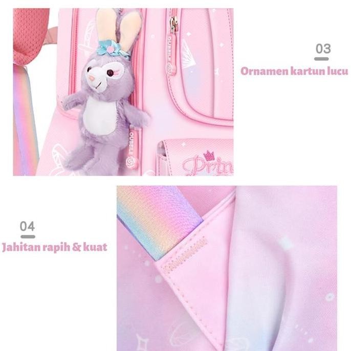 

Diskon Tas Sekolah Ransel Anak Cewe Fashionable, Banyak Saku Multifungsi, Muat Banyak Barang Anti Lecet Kedap Air (Tk, Sd, Smp, Smu) Sku-6777