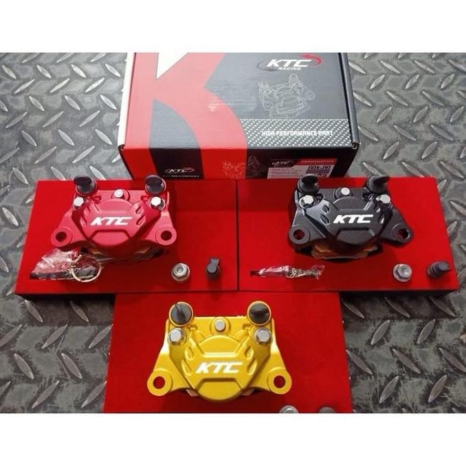 KALIPER PALA BABI KTC RACING 2 PISTON SLIM KTC RACING ORINAL UNIVERSAL
