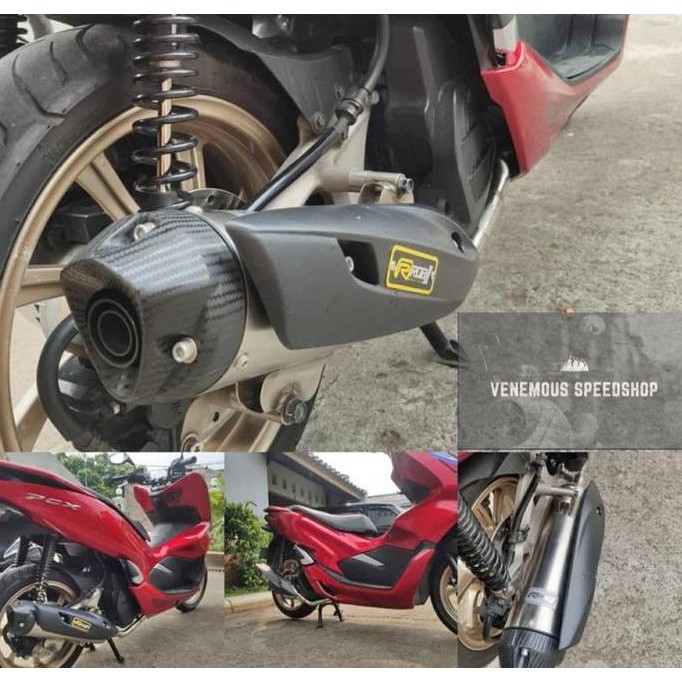 Knalpot Rob1 Standar Racing PCX 150 - V Cap