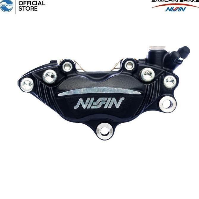 Kaliper Depan NISSIN SAMURAI 4 Piston Nmax 155 - Aerox 155
