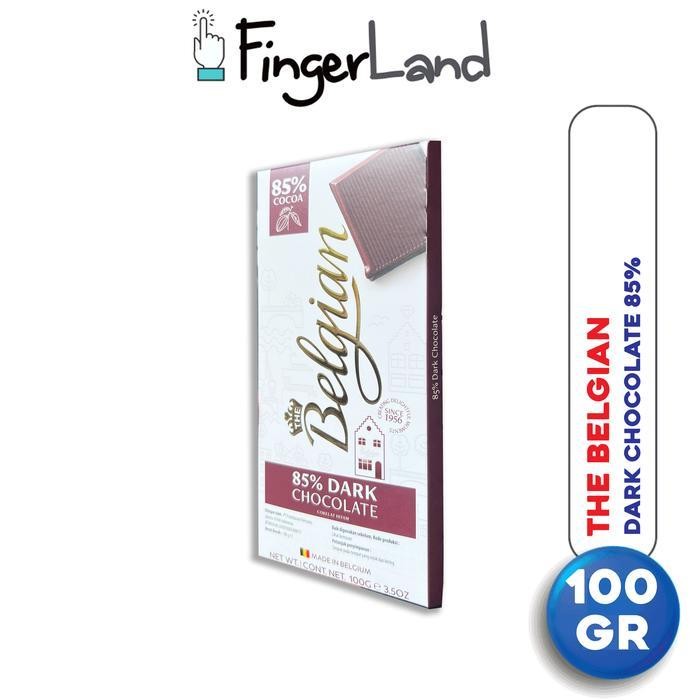 

Cri The Belgian Dark Chocolate 85% 100 Gram Cokelat Hitam