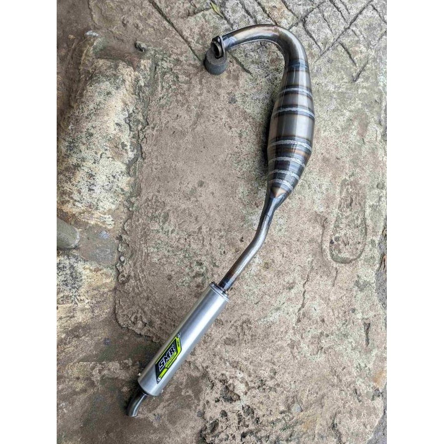 Knalpot Ninja R SMR Jogja Full Garapan Plat