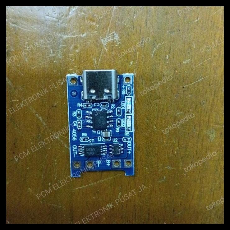 TERMURAH 1231 MODUL MODULE KIT TP4056 TP 4056 PLUS PROTECTED TIPE TYPE C 