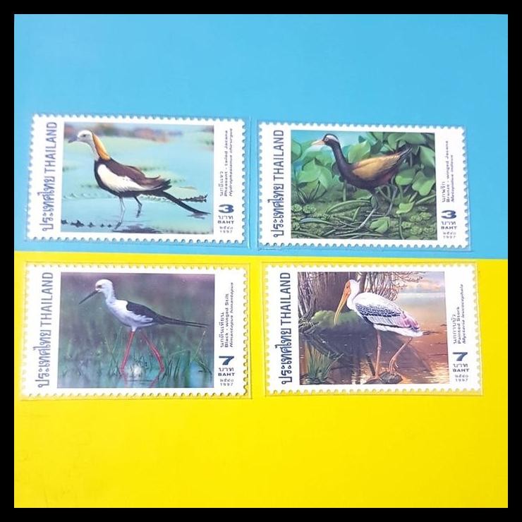 

TERBARU PERANGKO/PRANGKO THAILAND. TEMA BURUNG 1997. SET LENGKAP !!!!!!