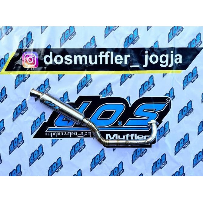 Knalpot Dos Muffler MIO SPORTY 130cc, 150cc, 200cc