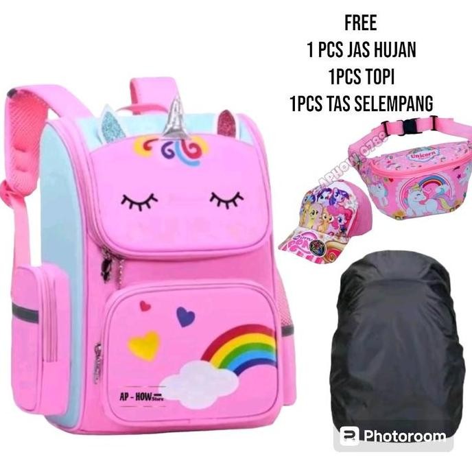 

Spesial Tas Punggung Anak Perempuan Tas Ransel Anak Sekolah Sd Tk Dengan Bonus