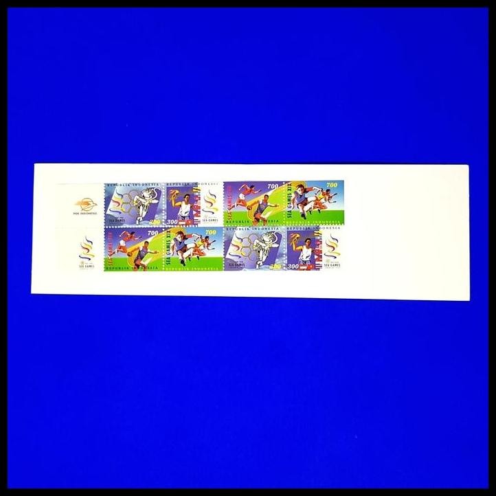 

DISKON PRANGKO/PERANGKO INDONESIA. BOOKLET PRANGKO "THE 19TH SEA GAMES 1997" !!!!!!