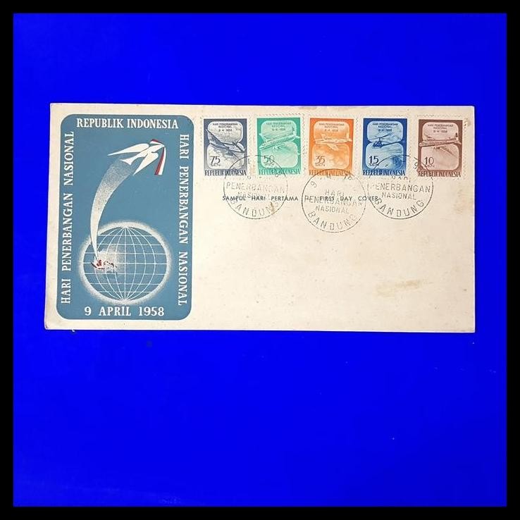 

GRATIS ONGKIR PRANGKO/PERANGKO INDONESIA. SHP HARI PENERBANGAN NASIONAL 1958 !!!!