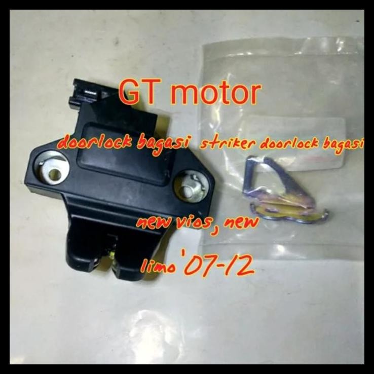 HOT DEAL DOORLOCK BAGASI DAN STIKER DOORLOCK BAGASI NEW VIOS/NEW LIMO 2007-2012 