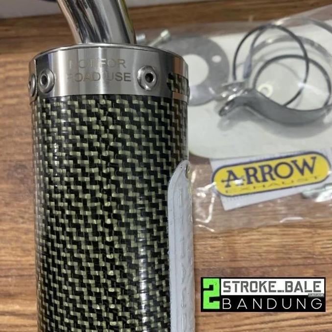 Silincer knalpot arrow 2 tak ninja r rr ss nsr
