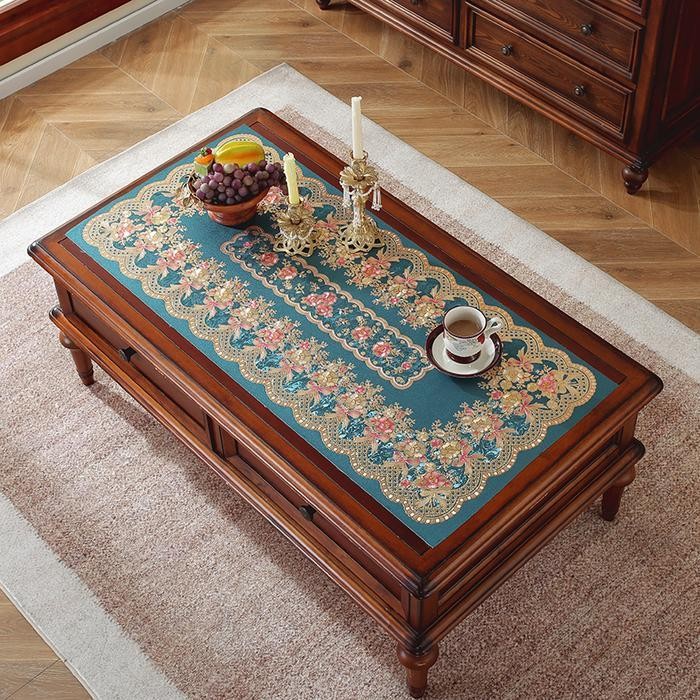 Cod Loyal Bosque Taplak Meja Tamu / Alas Makan Dengan Kualitas Tinggi Berenda Anti Air 45X90Cm /50X1