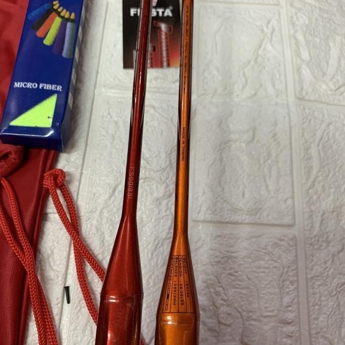 Sns Raket Badminton New Fiesta Fs Break Free 555 Full Carbon Taiwan 35Lbs