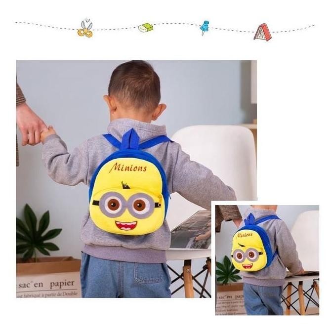 

Diskon Tas Sekolah Anak Paud/ Tk , Ransel Boneka Karakter Kartun Pooh