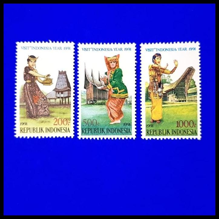 

TERBARU PERANGKO/PRANGKO INDONESIA. VISIT INDONESIA YEAR 1991. SET LENGKAP !!!!!!