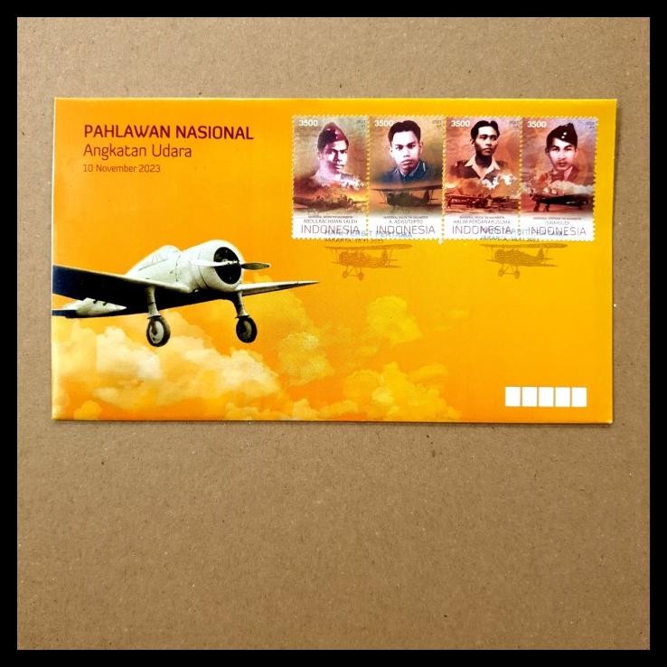 

GRATIS ONGKIR PRANGKO INDONESIA 2023. SHP PAHLAWAN NASIONAL ANGKATAN UDARA