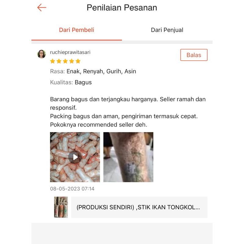 

Cri Kerupuk Tongkol,Hidayah Tongkol By Nks 1 Ball 1Kg