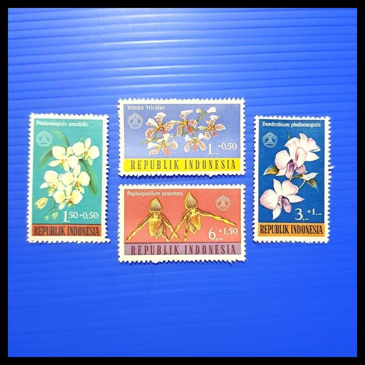 

DISKON PERANGKO/PRANGKO INDONESIA 1962. SERI BUNGA ANGGREK. SET LENGKAP !!
