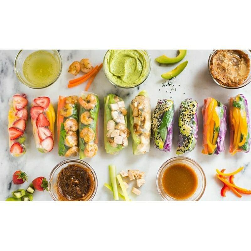 

Cri Murah Rice Paper Bentuk Kotak Isi 10 & 20Lembar Halal / Banh Trang High Quality Rice Paper / Kulit Lumpia Vietnam Rice Paper / Rice Roll