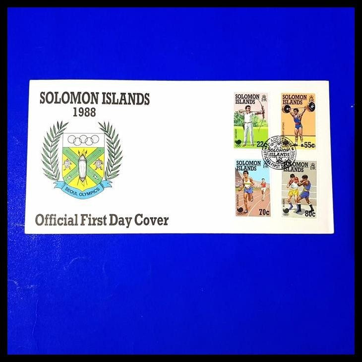 

TERBARU PRANGKO MURAH/ISTIMEWA. FDC OLIMPIADE SEOUL 1988 DARI SOLOMON ISLANDS !!!!!!